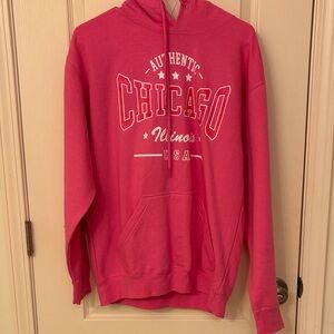 Authentic Chicago Pink Hoodie